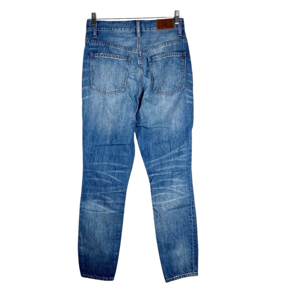 MADEWELL 100% Cotton Rigid Skinny Distressed Jeans Size 27 - Picture 1 of 8